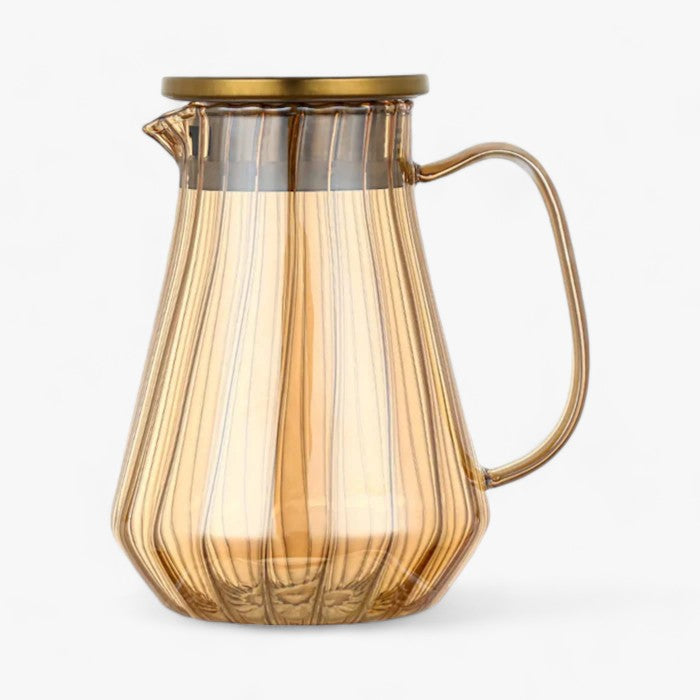 2-Liters Glaskande – Til Varme og Kolde Drikke