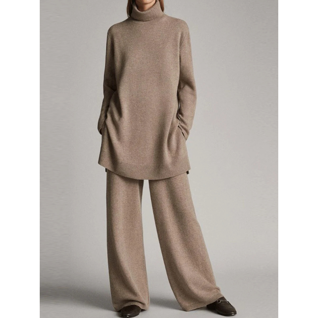Knitted Two-Piece Lounge Set