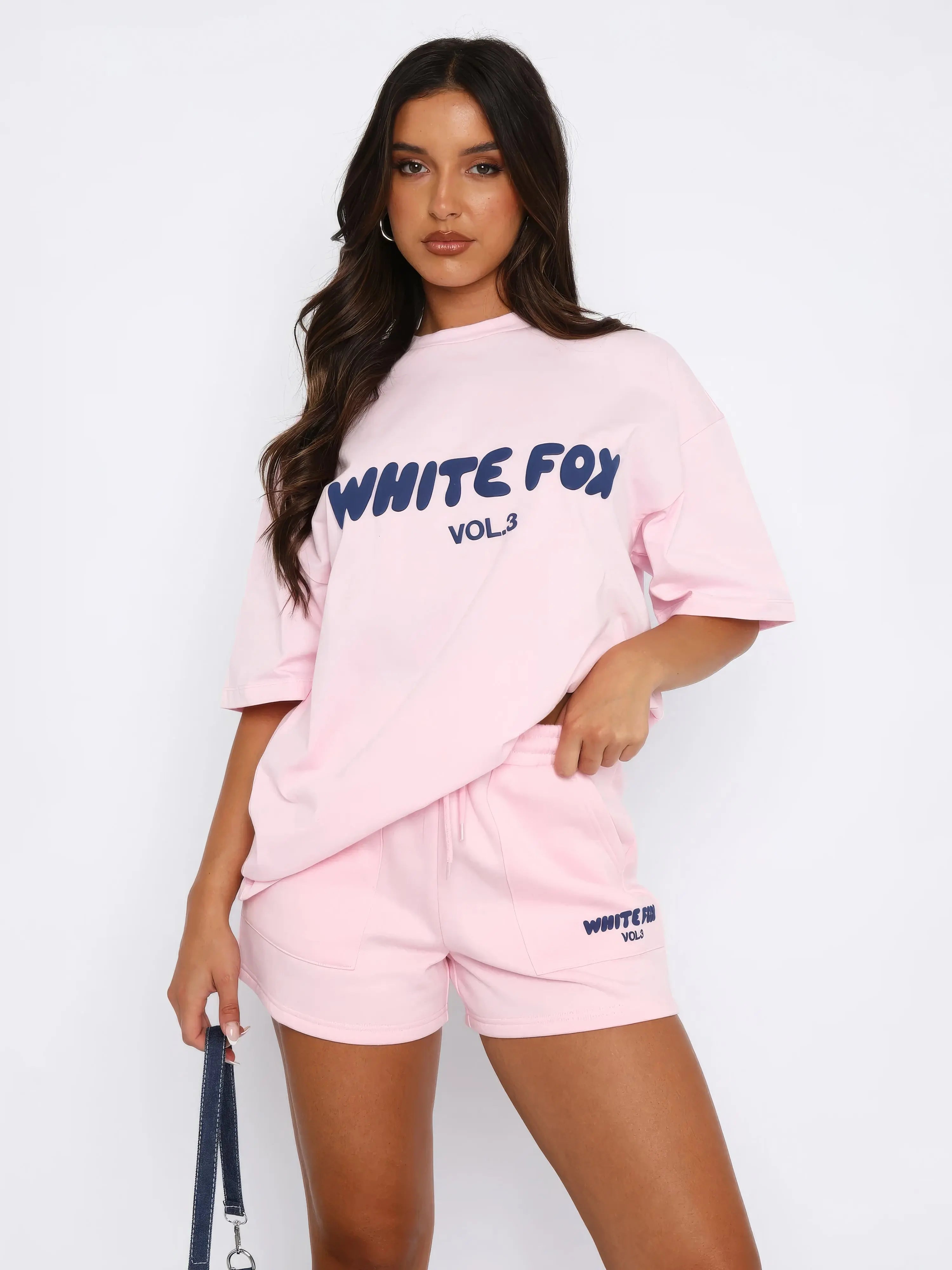 Casual Oversized Tee and Shorts Set