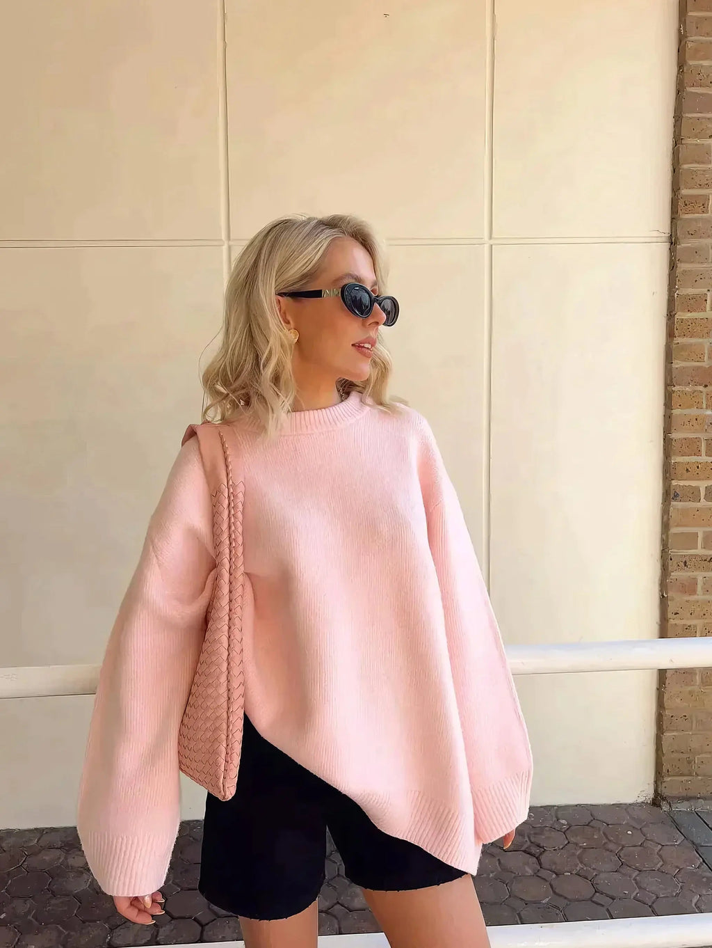 Classic Crewneck Pullover for Women
