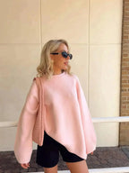Classic Crewneck Pullover for Women