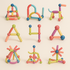 Magnetic Building Sticks Toy