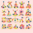 Magnetic Building Sticks Toy