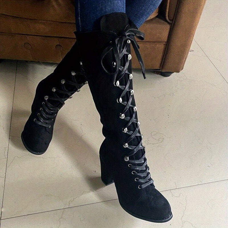 Knee High Long Ankle Boots