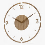 Large Wall Clock with Clear Numbers