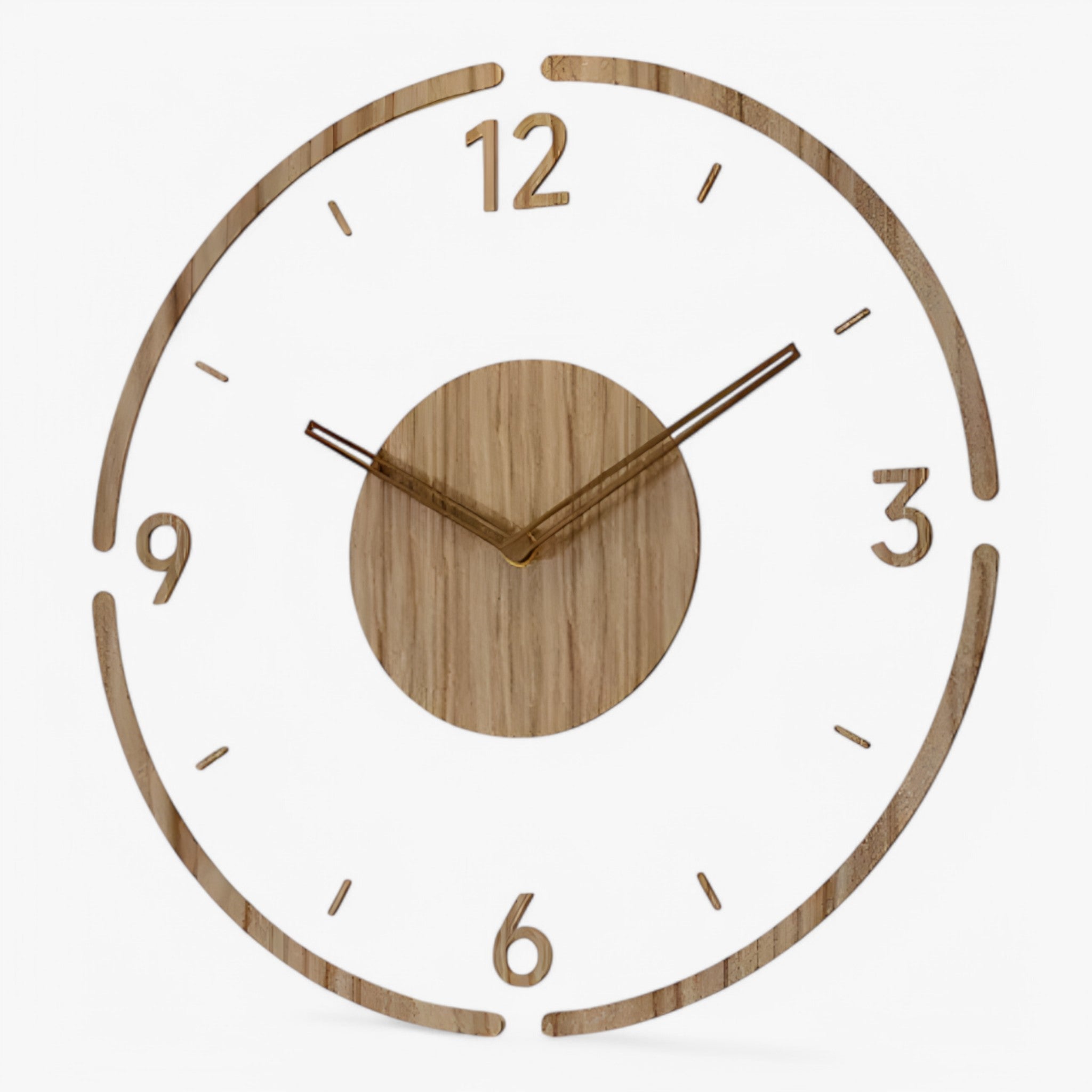 Large Wall Clock with Clear Numbers