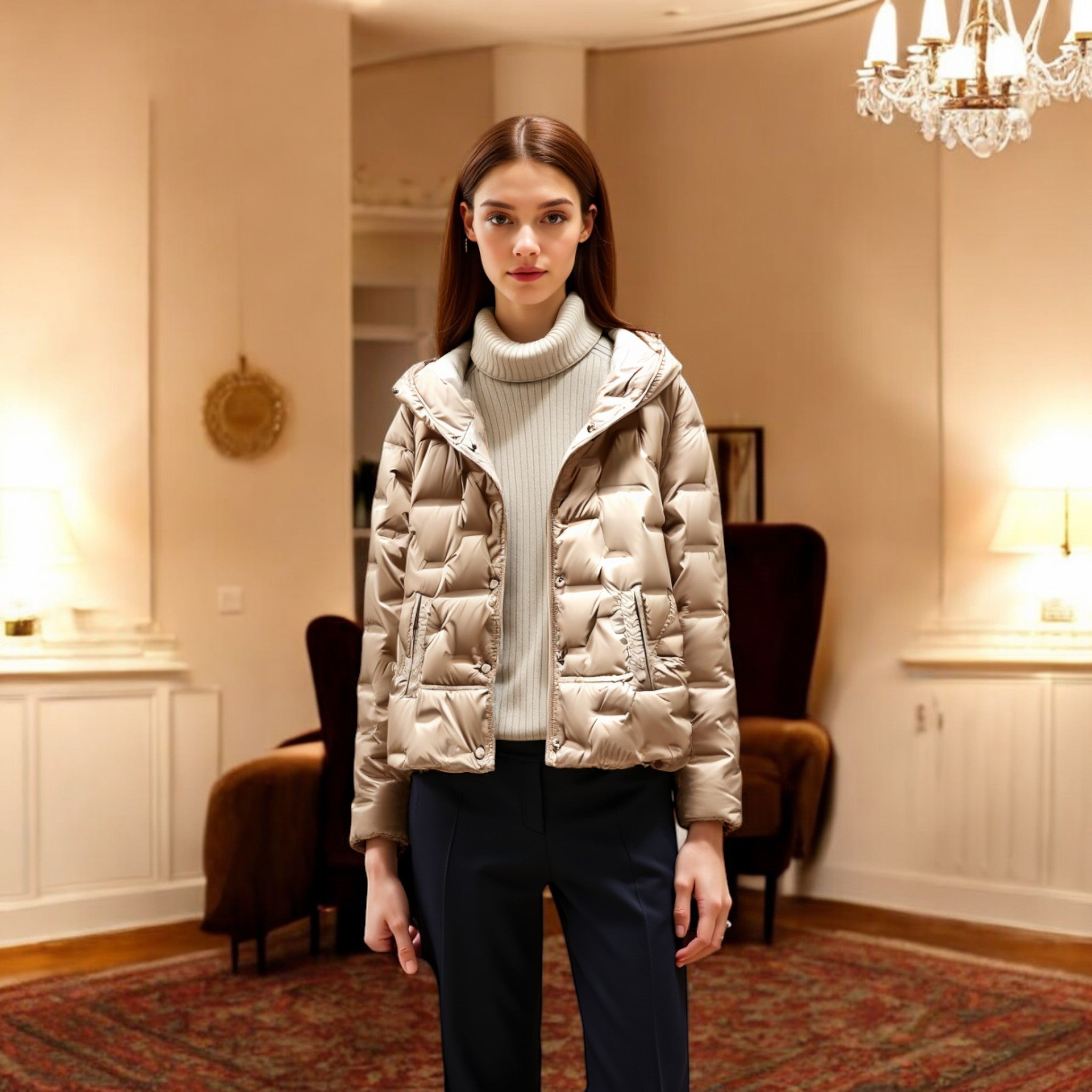 Men's Insulated Hoodie Jacket