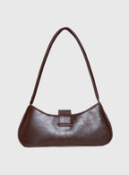 Structured Shoulder Bag Vegan Adjustable Strap