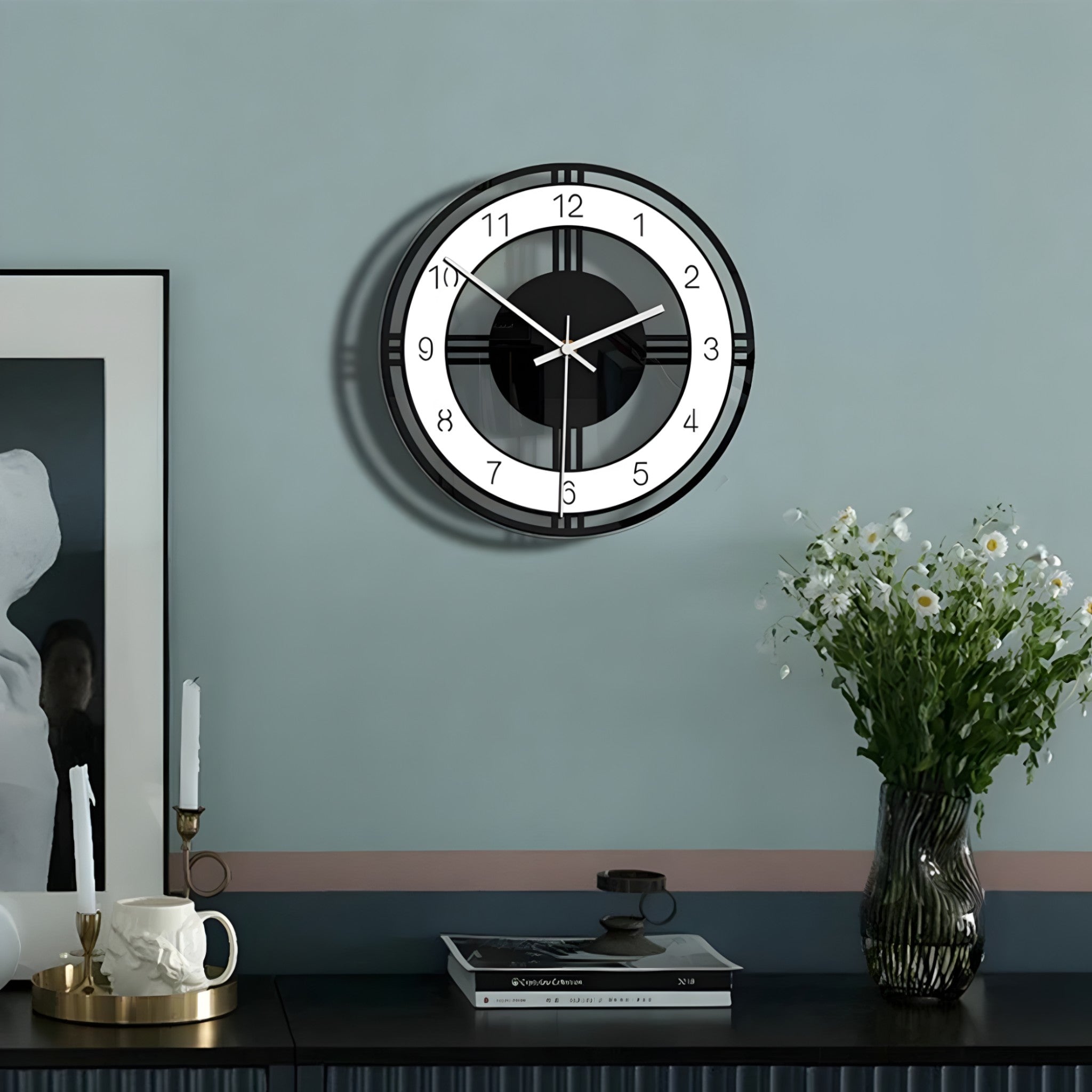 Modern Wall Clock with Minimalist Design
