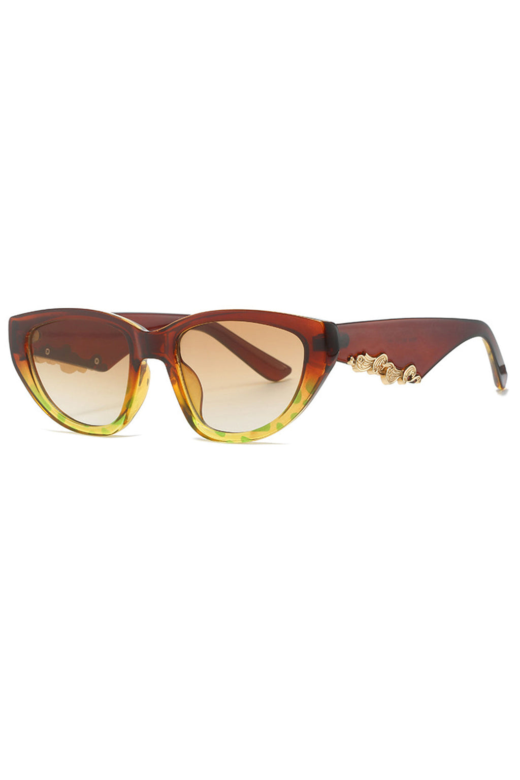 Cat-Eye Sunglasses with Gradient Lenses