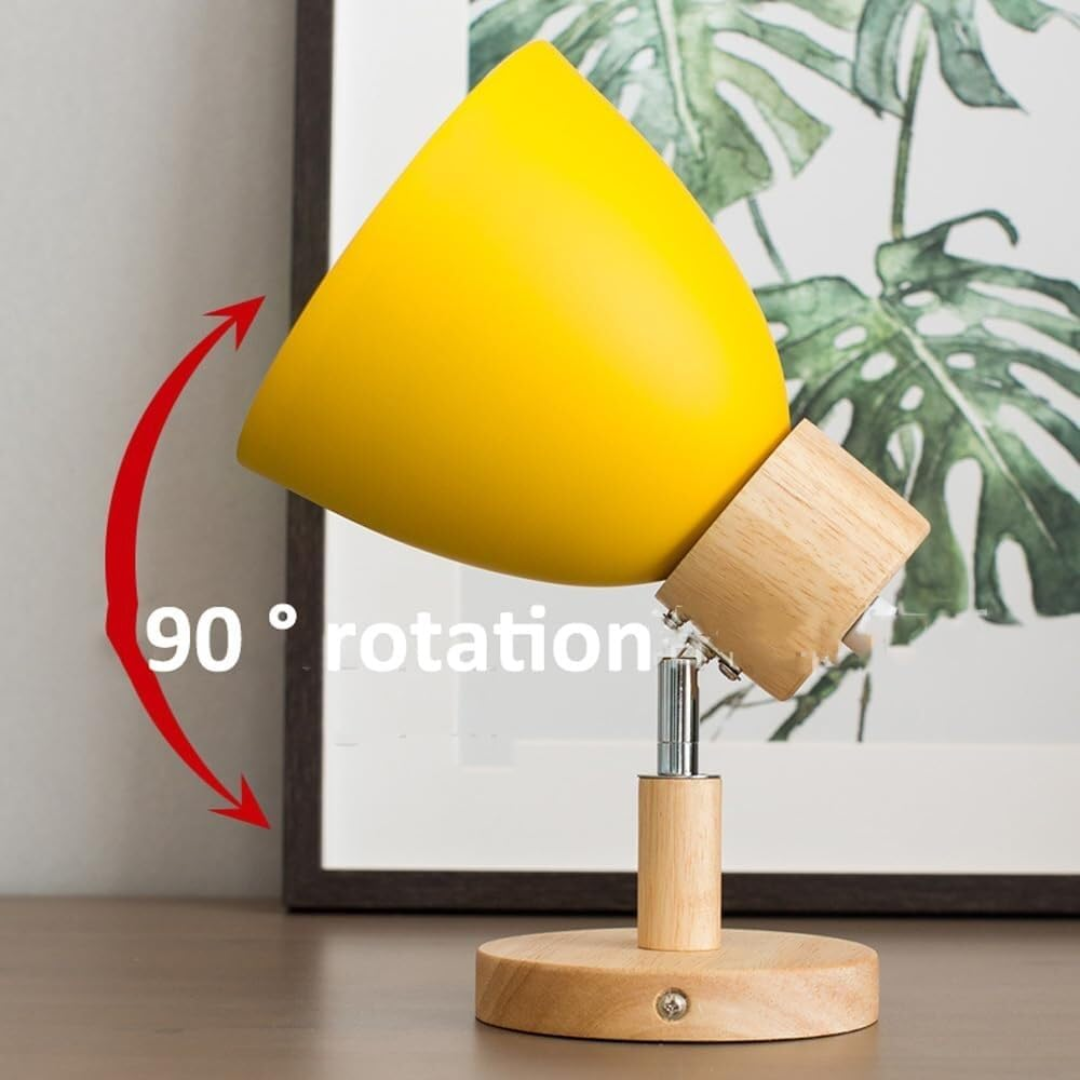 ScandiWood Adjustable Wall Lamp