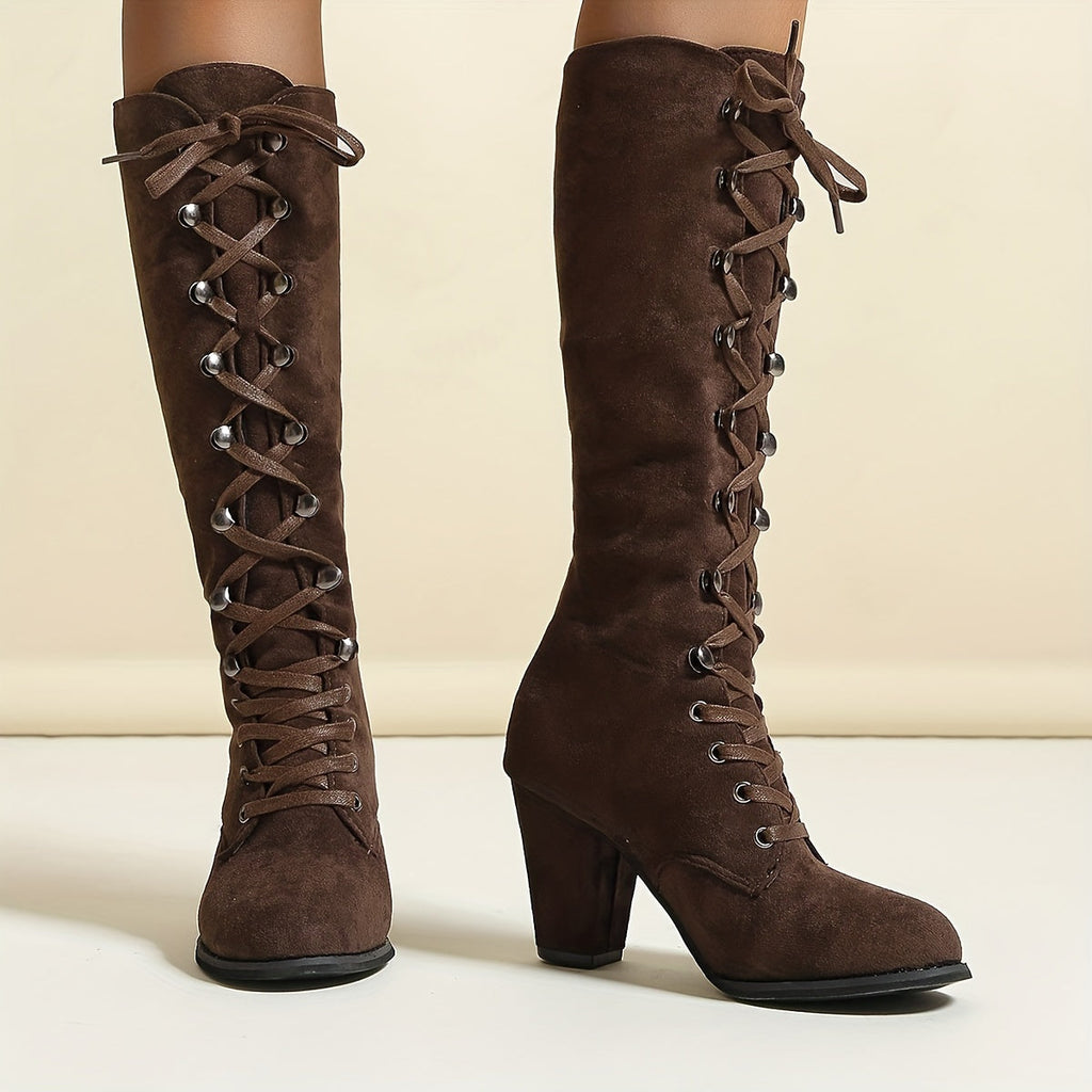 Knee High Long Ankle Boots