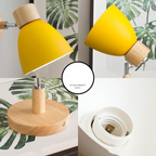 ScandiWood Adjustable Wall Lamp