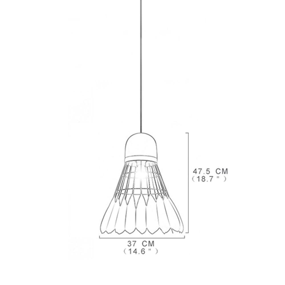 AeroLume Feather Design Ceiling Lamp