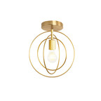 AetherLight Gold Finish Ceiling Lamp