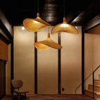Woven Bamboo Ceiling Lamp