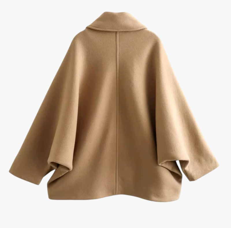 Oversize Winter Coat Wool Blend