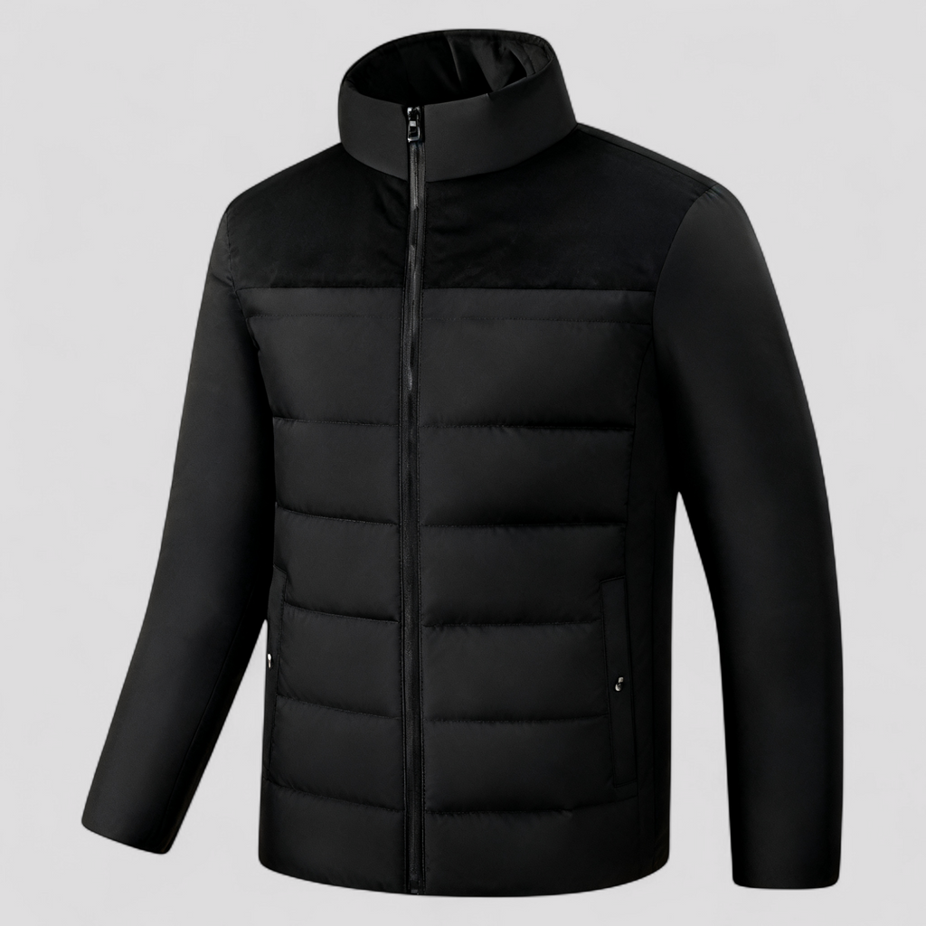 Winter Parka with Plush Lining and Hood