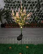 Flower Inspired LED Table Lamp with USB