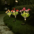 Flower Inspired LED Table Lamp with USB