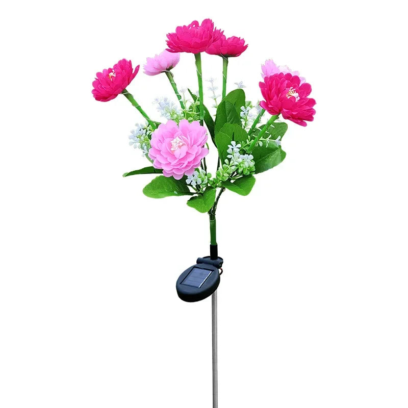 Flower Inspired LED Table Lamp with USB