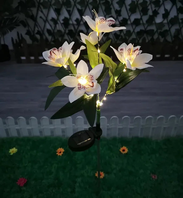 Flower Inspired LED Table Lamp with USB