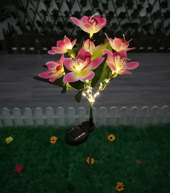 Flower Inspired LED Table Lamp with USB