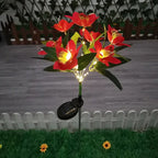 Flower Inspired LED Table Lamp with USB