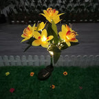 Flower Inspired LED Table Lamp with USB