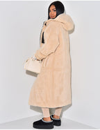Long Padded Winter Coat Minimalist Design