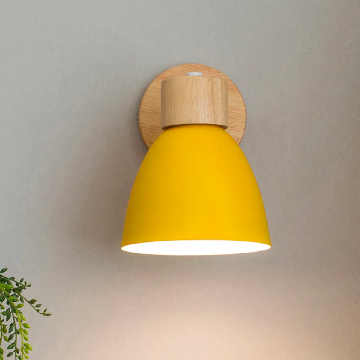 ScandiWood Adjustable Wall Lamp