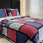 Soft Flannel Throw Blanket for Home and Travel