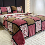 Soft Flannel Throw Blanket for Home and Travel