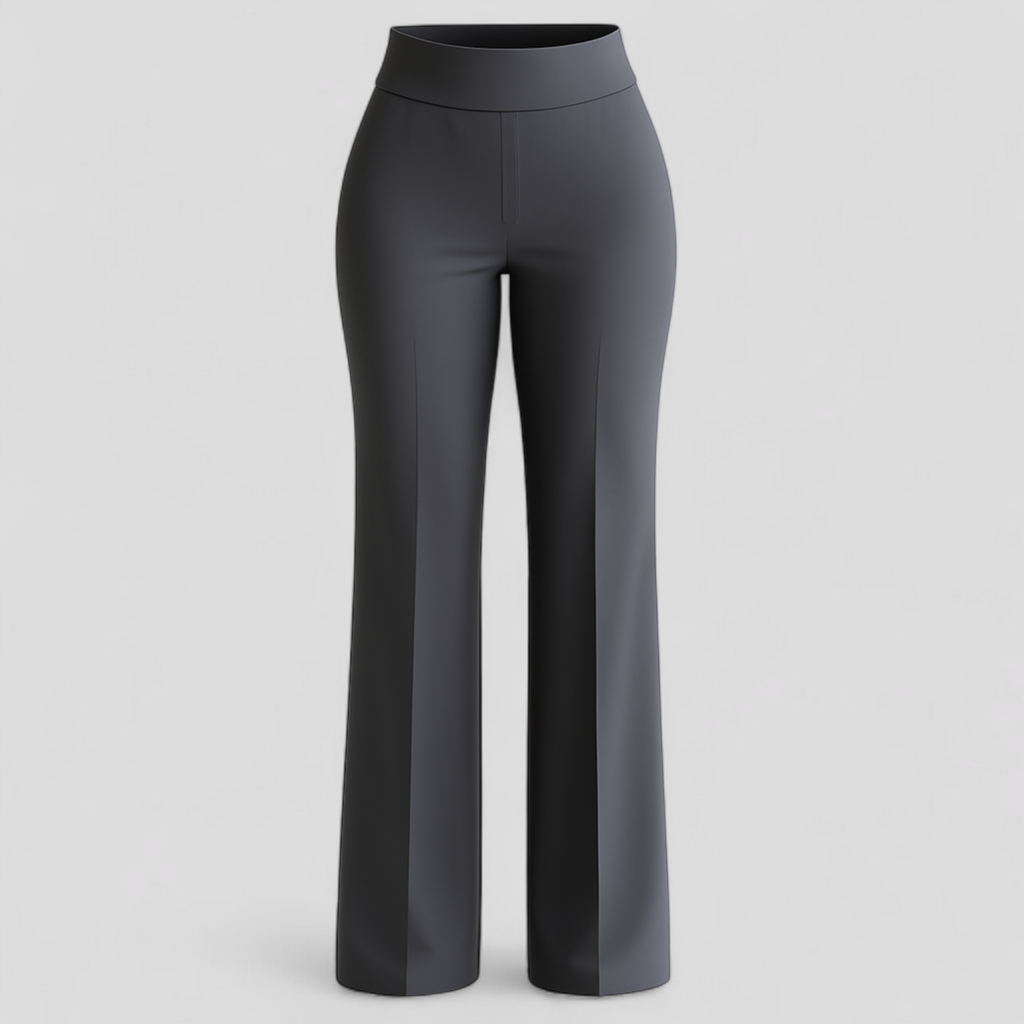 Wide Leg High Waist Trousers