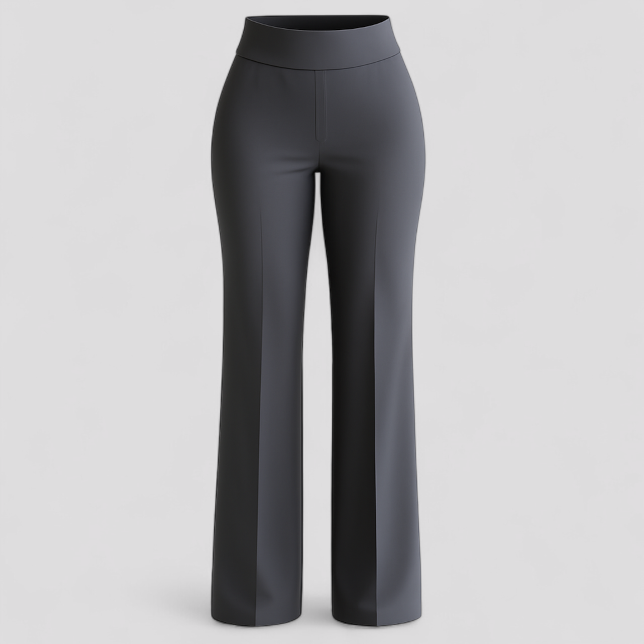 Wide Leg High Waist Trousers