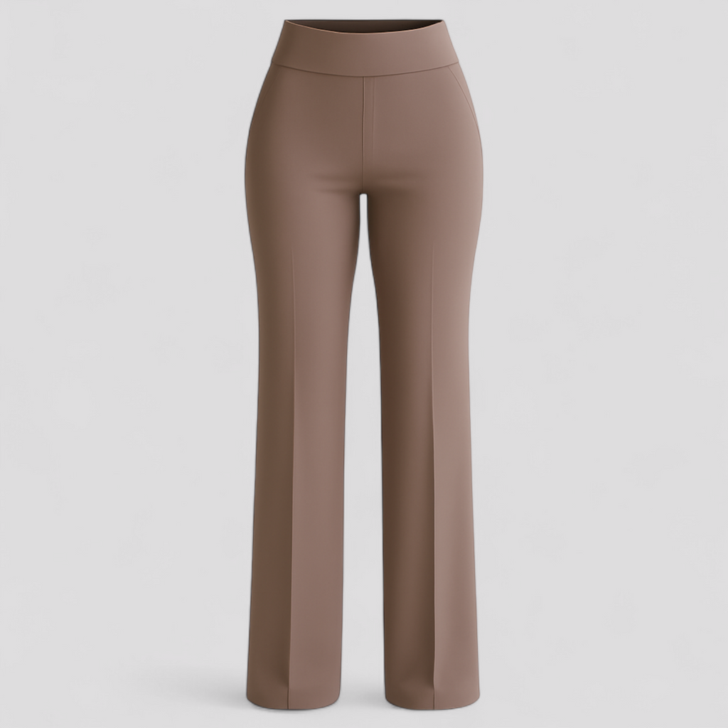 Wide Leg High Waist Trousers