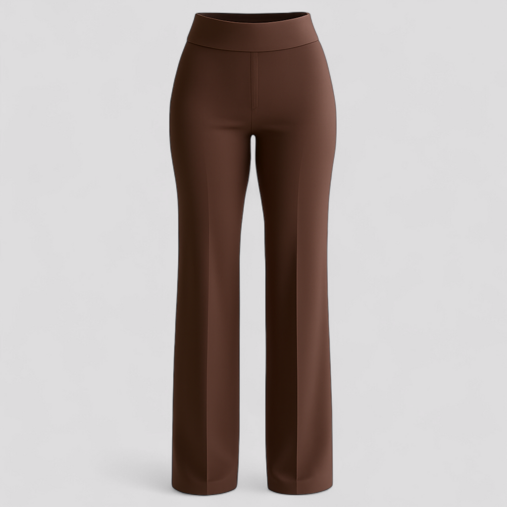 Wide Leg High Waist Trousers