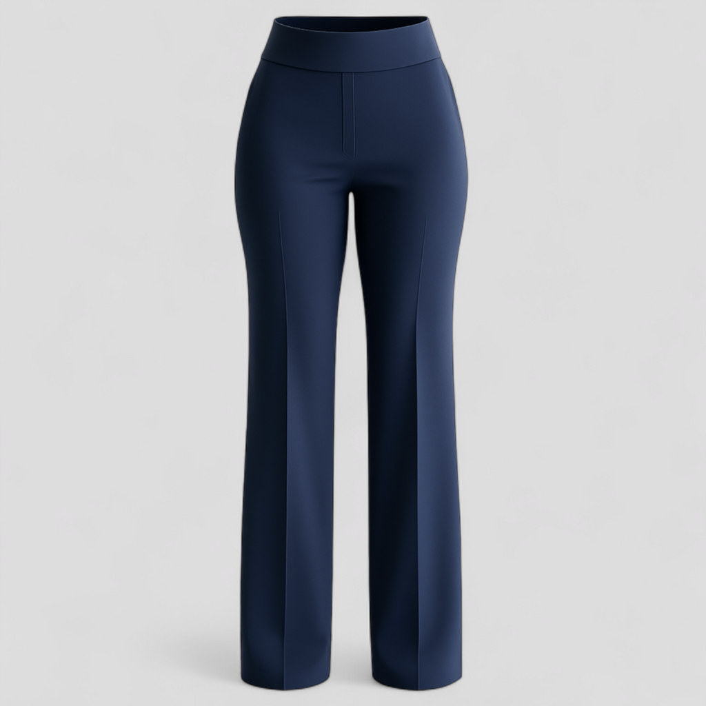 Wide Leg High Waist Trousers