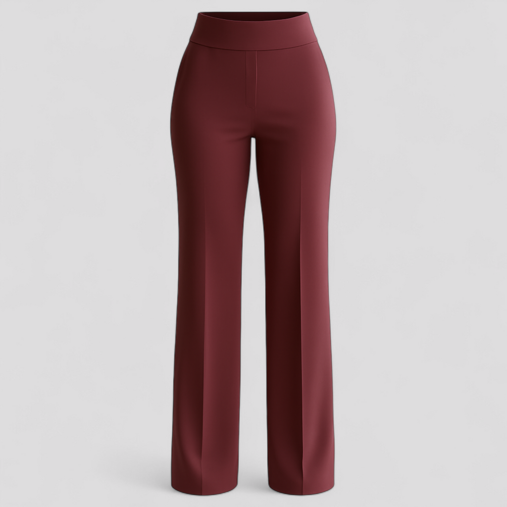 Wide Leg High Waist Trousers