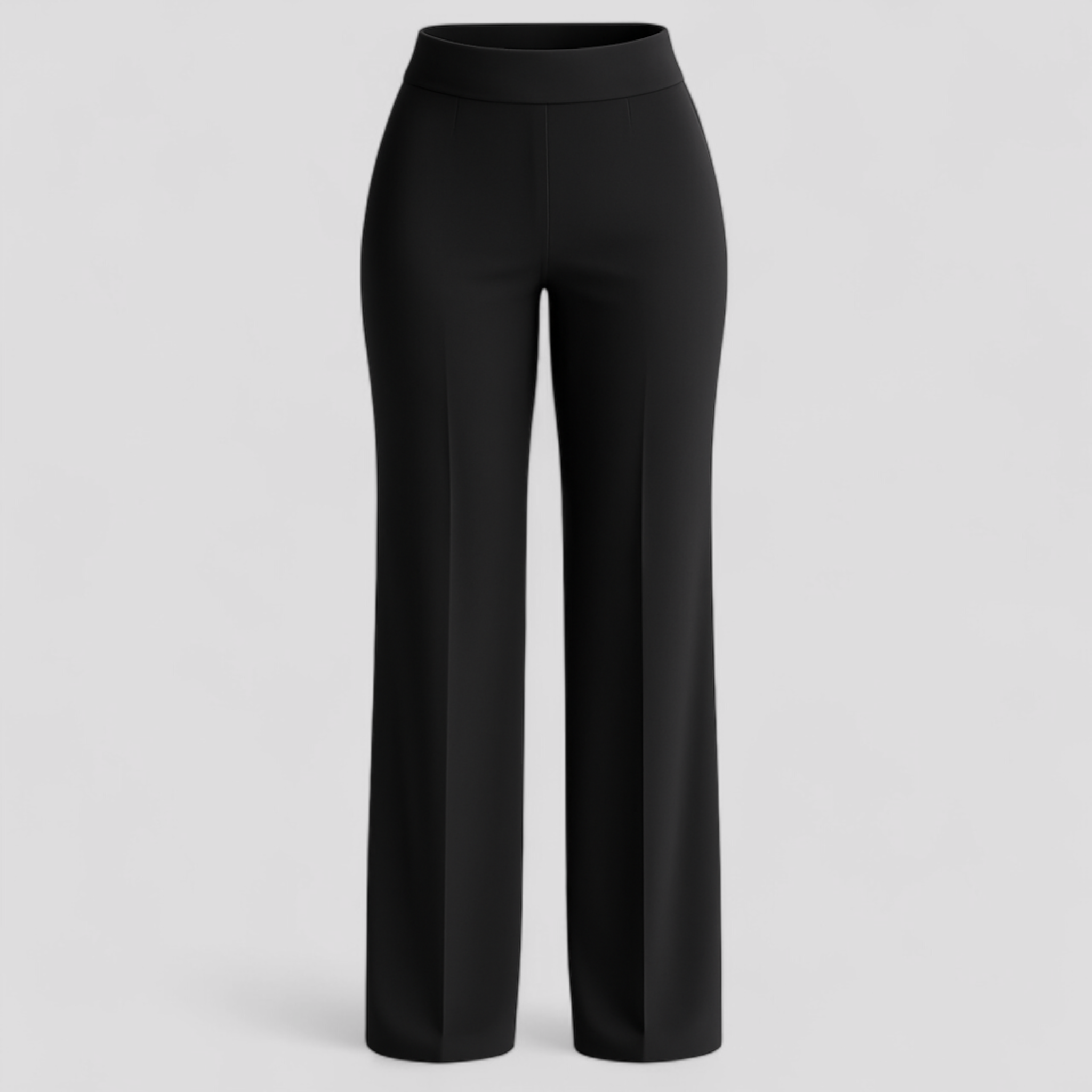 Wide Leg High Waist Trousers