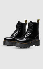 Chunky Combat Boots Platform Sole High Ankle