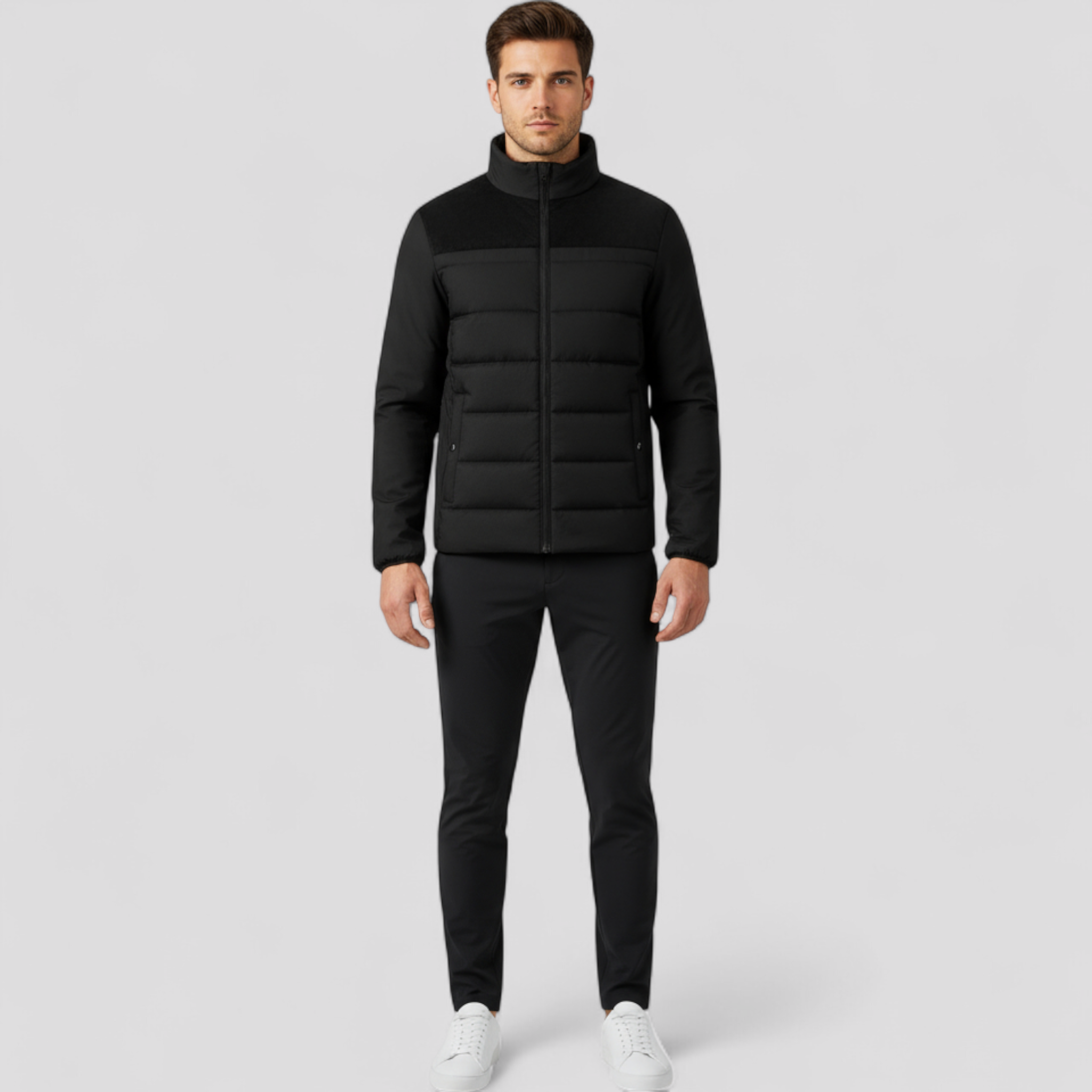 Winter Parka with Plush Lining and Hood