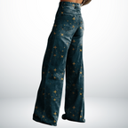 High Waist Wide Leg Jeans Retro Style