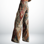 High Waist Wide Leg Jeans Retro Style