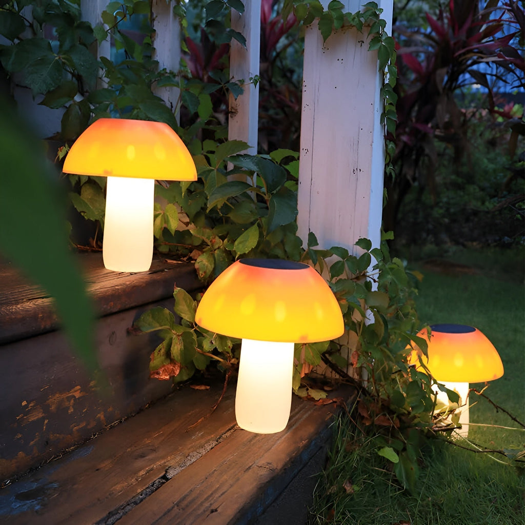Mushroom Solar Lamp for Garden