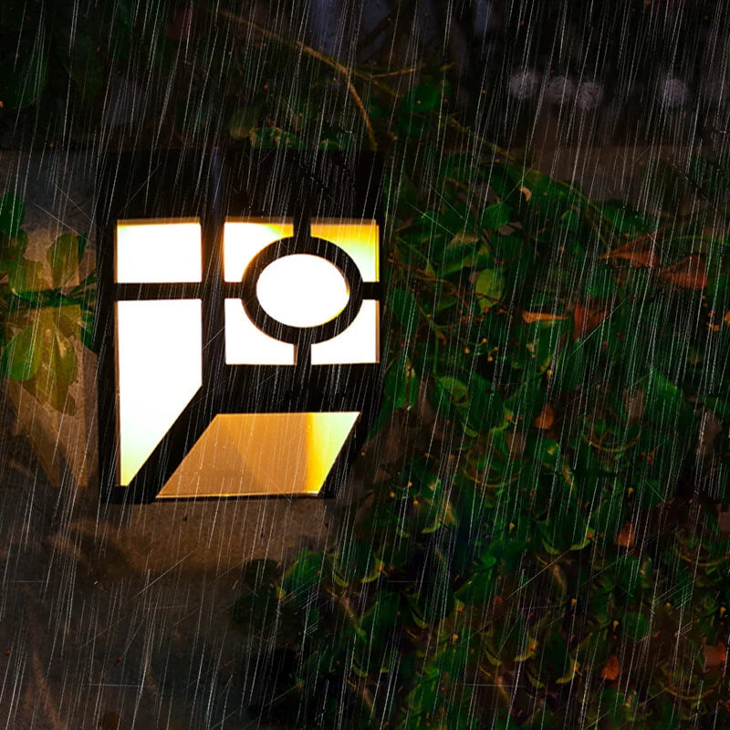 GreenGlow Solar LED Wall Lamp
