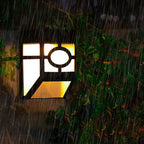GreenGlow Solar LED Wall Lamp
