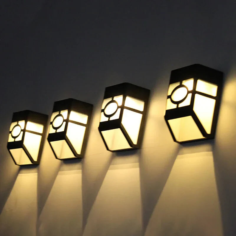 GreenGlow Solar LED Wall Lamp