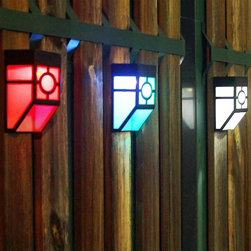 GreenGlow Solar LED Wall Lamp