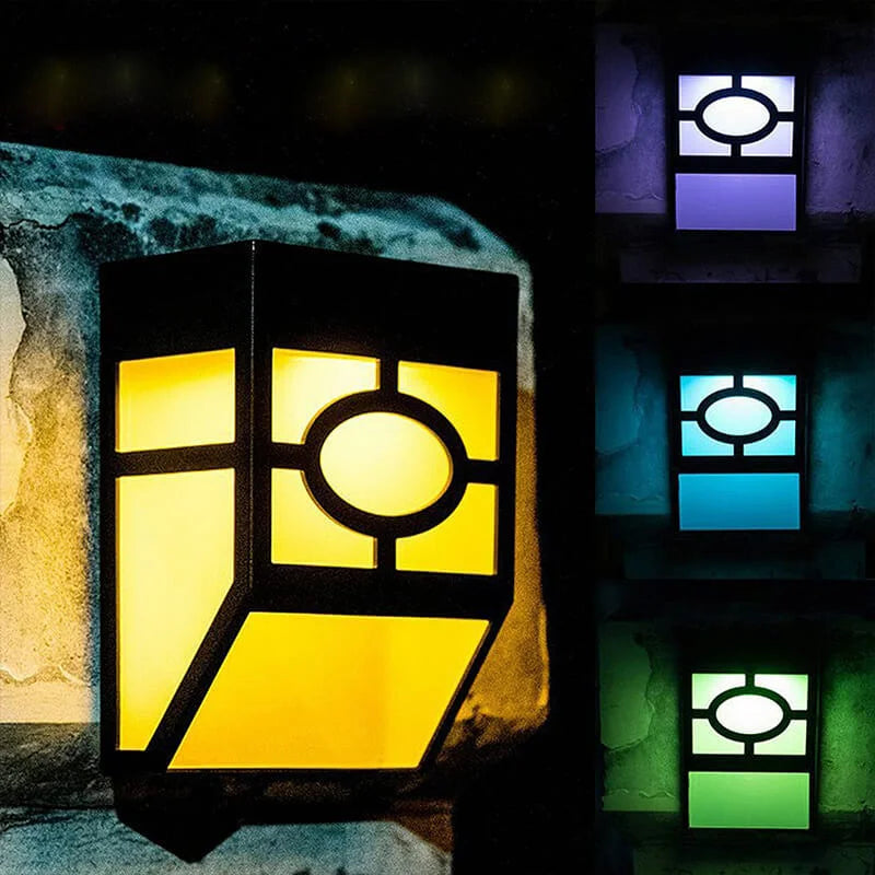 GreenGlow Solar LED Wall Lamp